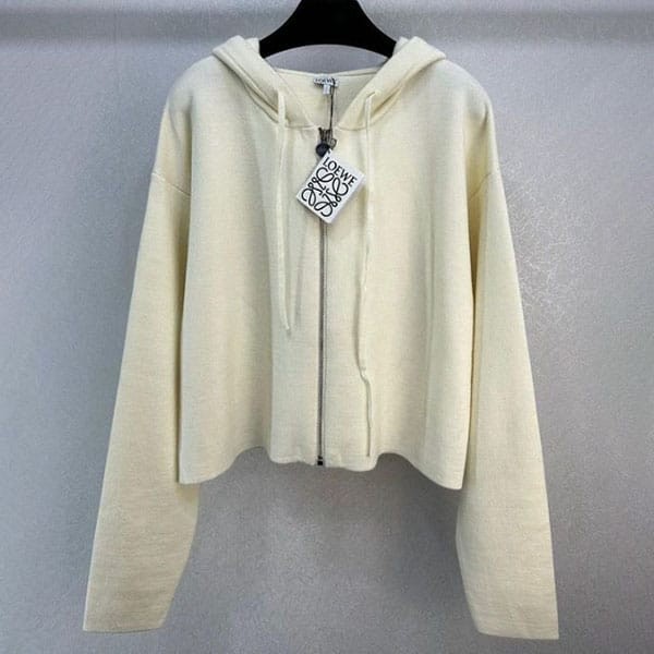 ロエベ アナグラム フードジップパーカー スーパーコピー s359y16k42