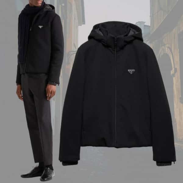☆安い☆プラダ ストレッチ テクニカル素材 ジャケット 偽物 sgc608