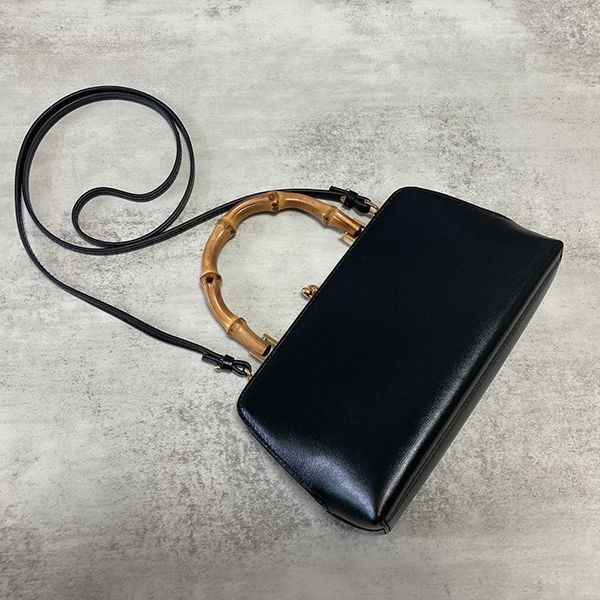 ★ジルサンダー★goji バンブーハンドル 偽物 2wayレザーバッグ jir09271