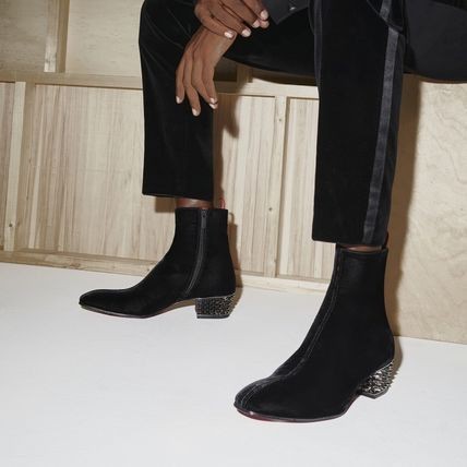 VIPセールルブタン rosarocks ブーツ 偽物 ゴージャスなヒール lb10123