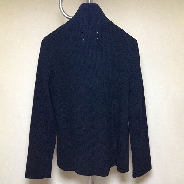 ドライバーズニット マルジェラ 偽物☆ブラック&ブルー si1ha0013