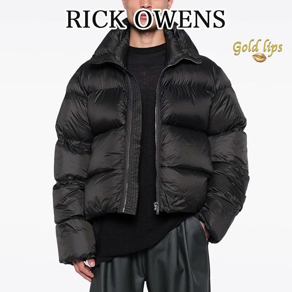 新色登場★リックオウエンス turtle ダウンジャケット 偽物 ブラックru02d6745npd3