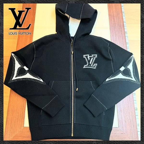 新作限定♪ルイヴィトン ジップ コットンパーカー 激安 1afxkw