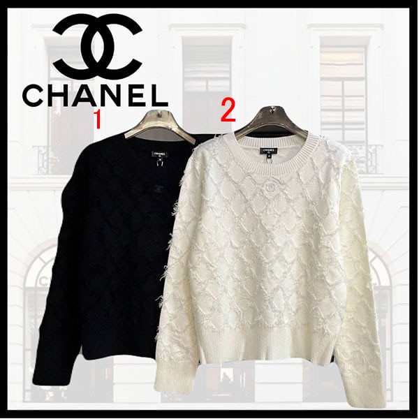 シャネル マットラッセ カシミアニット n級品 p78371 k11253 nzl51