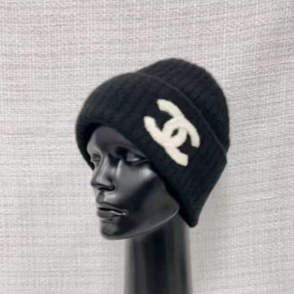 セール新作シャネル ニットキャップ カシミヤ & シルク aaa590 b18531 10800