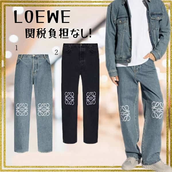 ロエベ アナグラム バギージーンズ スーパーコピー h526y11w61