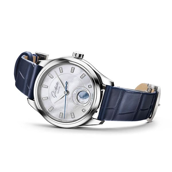 新色登場★グラスヒュッテ・オリジナル セレナーデ・ルナ 1-35-14-02-02-04