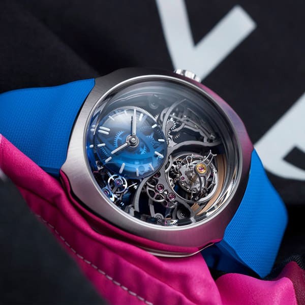 争奪戦☆h.モーザー ストリームライナー・シリンドリカル トゥールビヨン 6811-1200