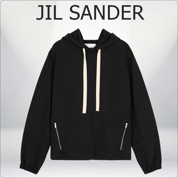 ジルサンダー フードスウェットシャツ パーカー j22gu0111