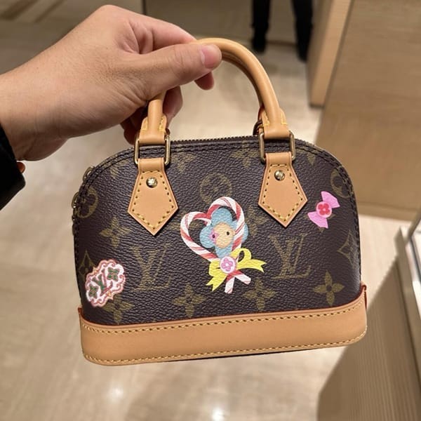 ルイヴィトン コピー ヴィヴィエンヌ ナノアルマ ハンドバッグ m12199