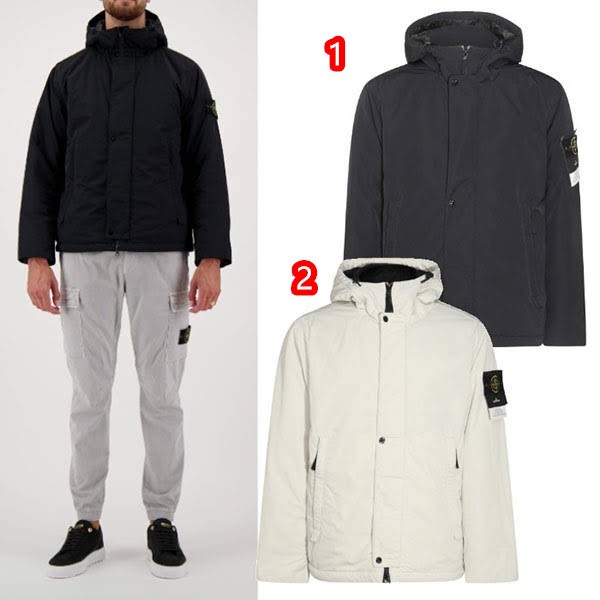 ストーンアイランド コピー 撥水 Micro Twill ジャケット 811543426