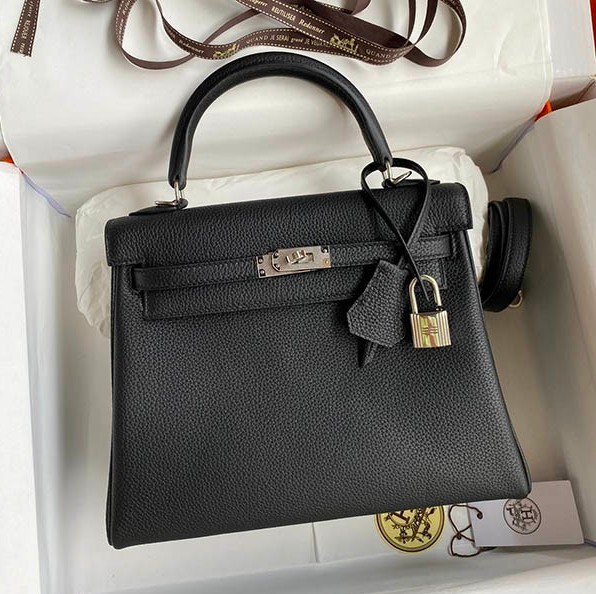 ☆大割引 エルメス ケリー 25cm シルバー金具 24111405