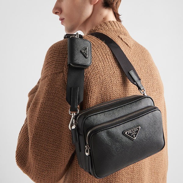 プラダ サフィアーノレザーショルダーバッグ コピー 2VH170_9Z2_F0002_V_OOO