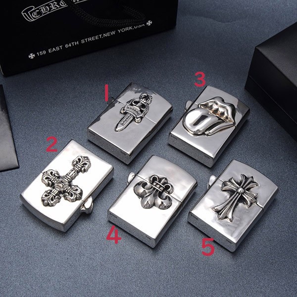 クロムハーツ CH クロス シルバー ジッポ ライター w24112901