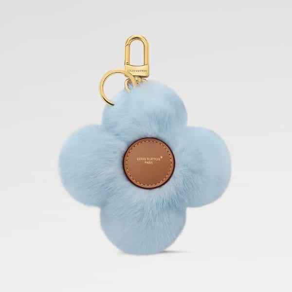 完売必至のカラークリスマス限定2024★ルイヴィトン ヴィヴィアン ファーキーホルダー 偽物 4色 m00894