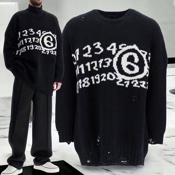 【セレブ多数愛用】メゾンマルジェラ ニューメリック セーター コピー sh2hl0015 m13074