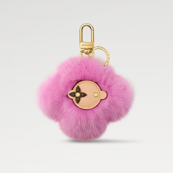 完売必至のカラークリスマス限定2024★ルイヴィトン ヴィヴィアン ファーキーホルダー 偽物 4色 m00894