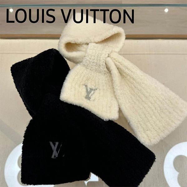 先取り！ふわふわ柔らか【ルイヴィトン】ミニ マフラー コピー m90804