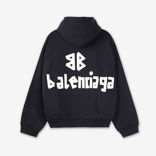[一番信用]関税負担なし☆バレンシアガ Ripped Pocket パーカー コピー フーディ 744441 TQVQ9 1073