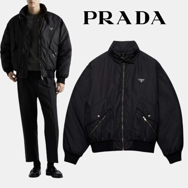 プラダ ミディアムウェイトRe-Nylonダウン コピー SGC842