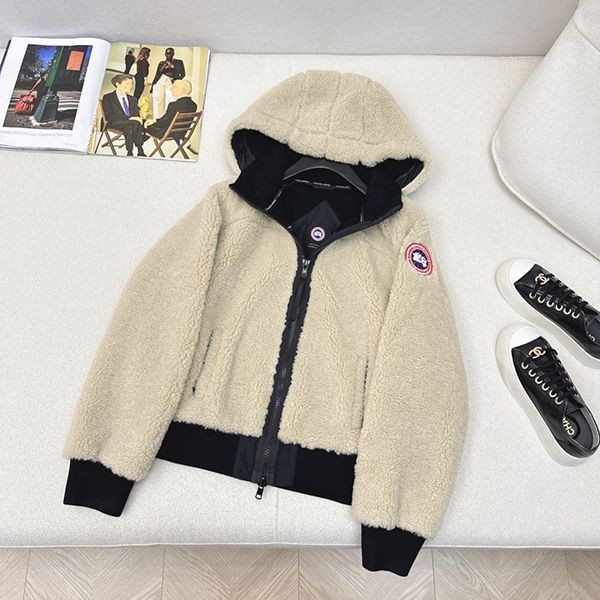 カナダグース オーバー サイズ パイル フリース コピー ジャケット w24121201