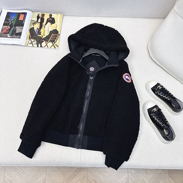 カナダグース オーバー サイズ パイル フリース コピー ジャケット w24121201