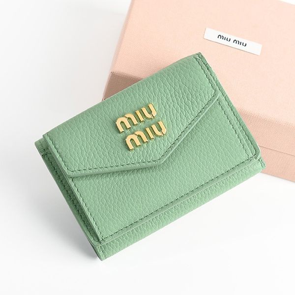 欲しい♡超限定♪ミュウミュウ ヴィッテロダイノレザー 財布 コピー 5mh021 2dt7