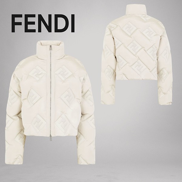 即発送フェンディ 24FW FFテクニカルファブリック パファージャケット コピー fd655222