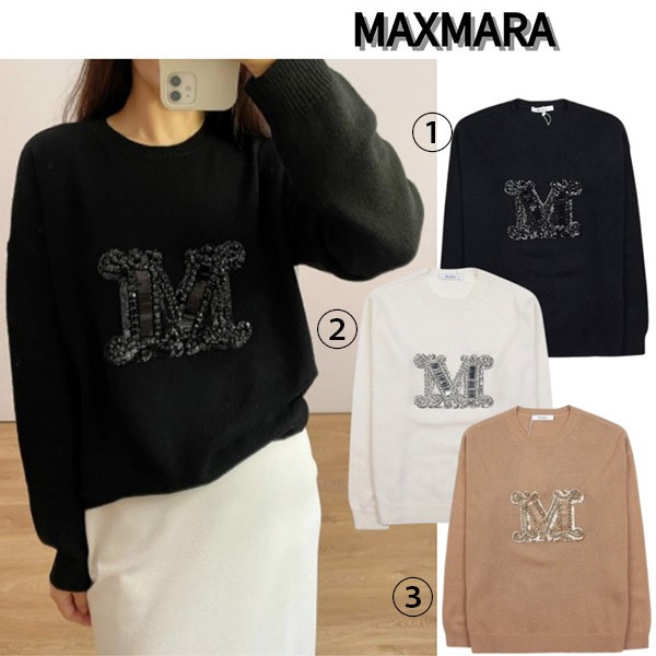 VIPセール[マックスマーラ] PALATO KNIT パラトウールニットコピー 3Color PALATO 001