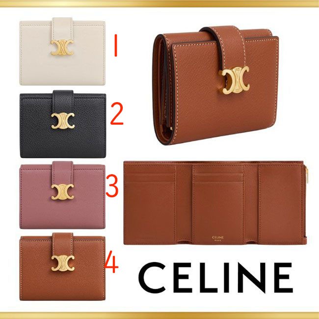 トレンドの最前線☆セリーヌ ファインウォレット ヴィクトワール 4色 10M963GHH.04LU