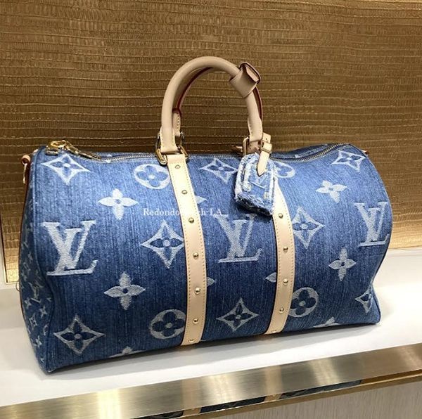 激安ルイヴィトン ボストンバッグ コピー M24315【デニム好きにたまらない】