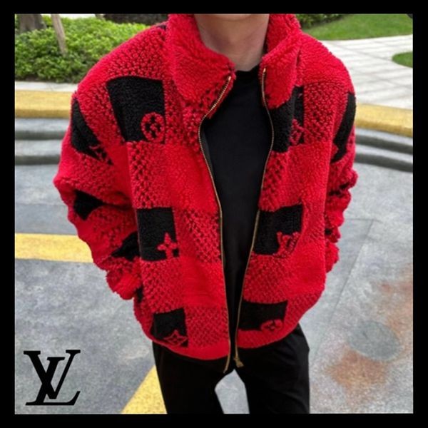 ルイヴィトン ダミエフリースブルゾン 偽物 1AFXOE
