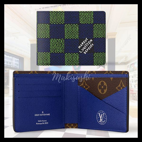 芸能人愛用斬新デザイン♪[ルイヴィトン] ポルトフォイユ・ミュルティプルN00142