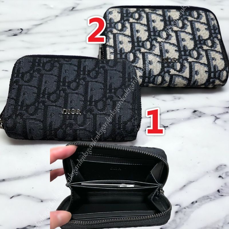 ディオール オブリーク ジップ カードホルダー 2ESBC316YSE_H05E