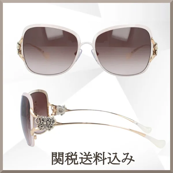 人気No1クロムハーツ CALLMEBACK WP-GP White Pearl サングラス 偽物 25022204