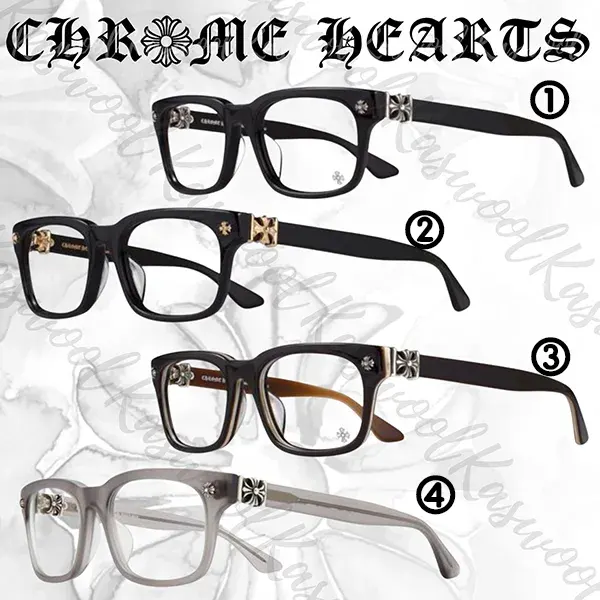 クロムハーツ コピー VAGILANTE CHプラス メガネ 25022403