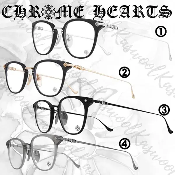 【神山智洋 愛用】クロムハーツ SHAGASS 51 メガネ スーパーコピー 25022406