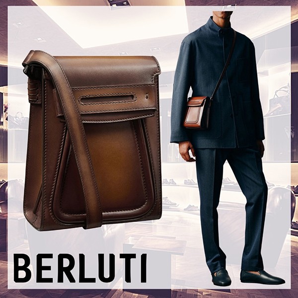 素敵な人気☆ベルルッティ Andy Phone Pouchレザー メッセンジャー コピー 25032814