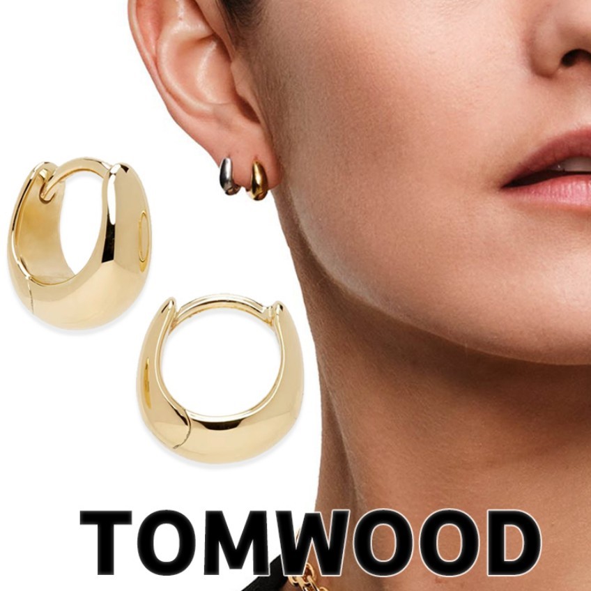 トムウッド スーパーコピー Ice Huggies Gold ミニ フープピアス 25031503