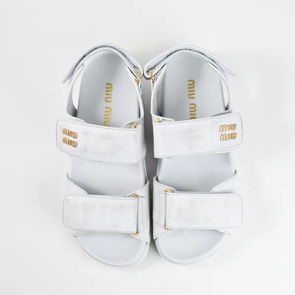 プレゼントに最適ミュウミュウ コピー スポーティーレザーサンダル 2色 5X134E3F33