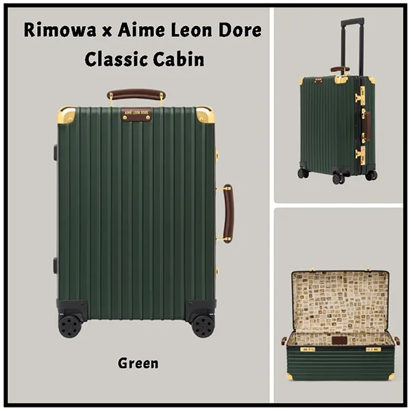 可愛い◆【リモワ x Aime Leon Dore Classic Cabin 偽物】◆Green◆97390021