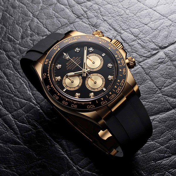 2023年新作 ロレックス コピー コスモグラフ デイトナ イエローゴールド・セラミック ブライトブラック／ゴールデン 126518LN