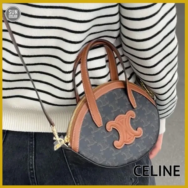 安いセリーヌ オーバルバッグ 偽物 トリオンフ キャンバス 122262BZJ.04LU