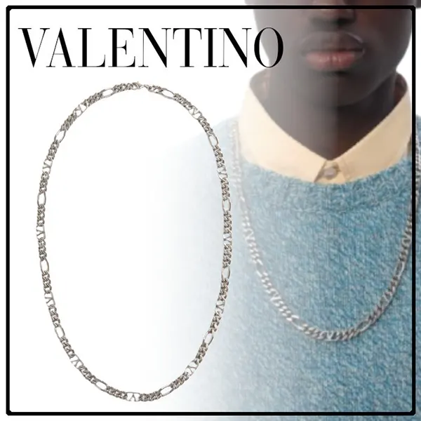 激安価格！ヴァレンティノ Vロゴ シグネチャー メタル ネックレス YJ0S83MET