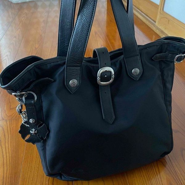 クロムハーツ ナイロン トートバッグ コピー ガンスリンガー ウォレットキーチェーン付き ch253318