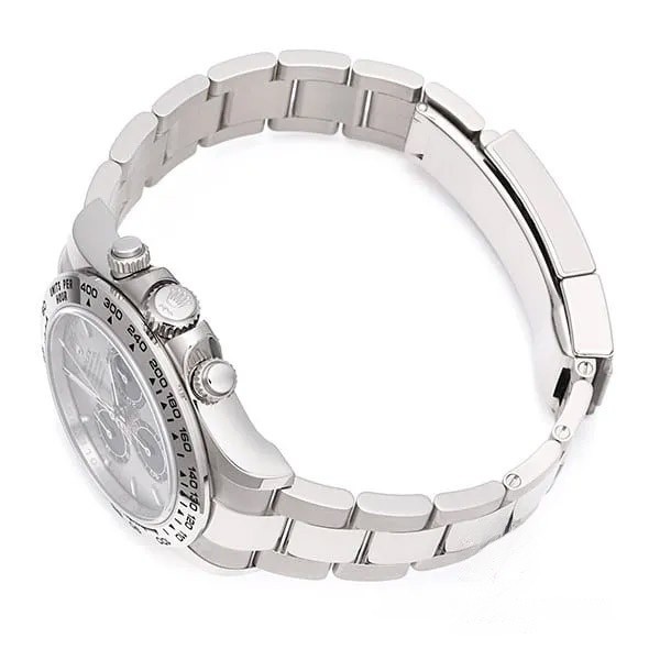 今注目アイテム!2023年新作 ロレックス コピー コスモグラフ デイトナ ホワイトゴールド スチール/ブライトブラック 126509