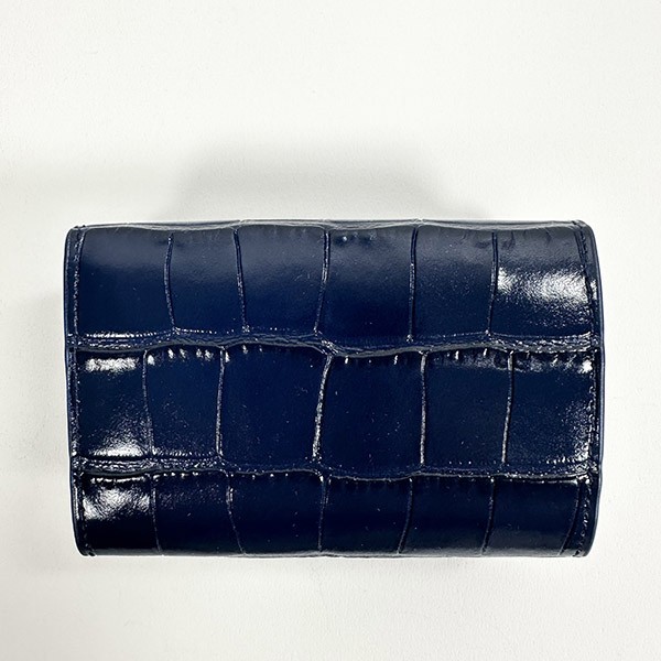 バレンシアガ クロコ 三つ折り ペーパー ミニ財布 偽物 3914461U6QN4617