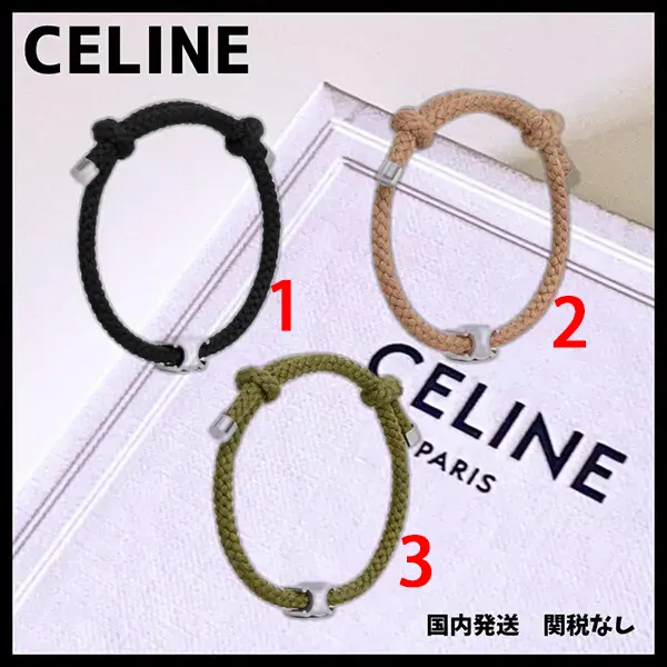 セレブ愛用中セリーヌ トリオンフ n級品 ビーチ ブレスレット 461BB6ACB