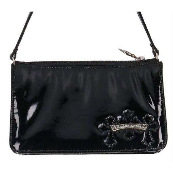 便利でクロムハーツ The Night エナメル 偽物 セメタリーパッチレザー ハンドバッグ ch253311