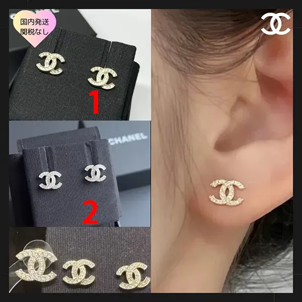 シャネル エレガント ピアス コピー ABE100 Y02003 Z3502